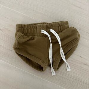 Jamie Kay Green Elastic Waist Shorts